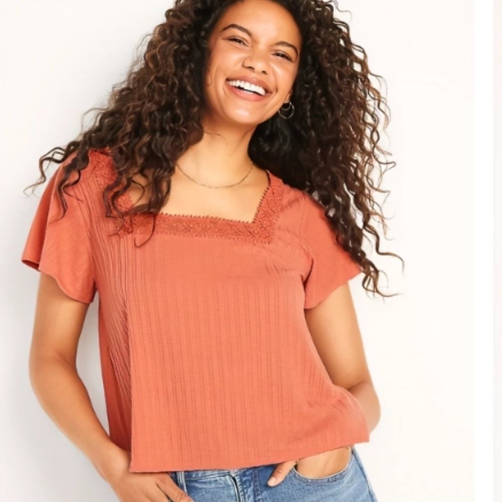 Crochet Swing Blouse, XS